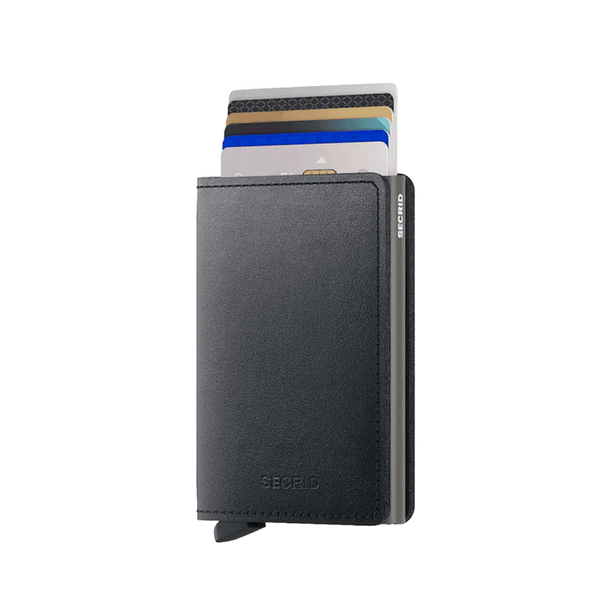 SLIMWALLET MIRUM PLANT BASED BLACK