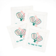 Pickleball Cocktail Napkin Set