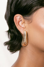 Raindrop Gold Earring