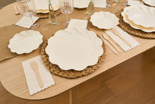 ECO EXTRA LARGE DINNER PLATE  8PK-CREAM