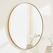 30" ROUND MIRROR-GOLD