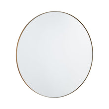 36" ROUND MIRROR- GOLD