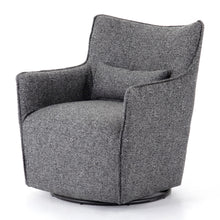 Kimble Swivel Chair-Bristol Charcoal