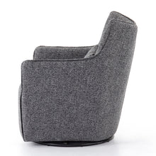 Kimble Swivel Chair-Bristol Charcoal