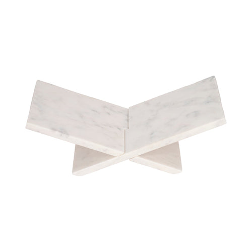 Marble Bookstand, White