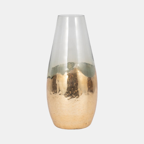 Gold Dipped Vase