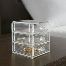 ACRYLIC MEDIUM 3 DRAWER CHEST
