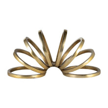 Metal Slinky Ring, Gold