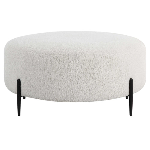 ARIES LARGE OTTOMAN-BLACK