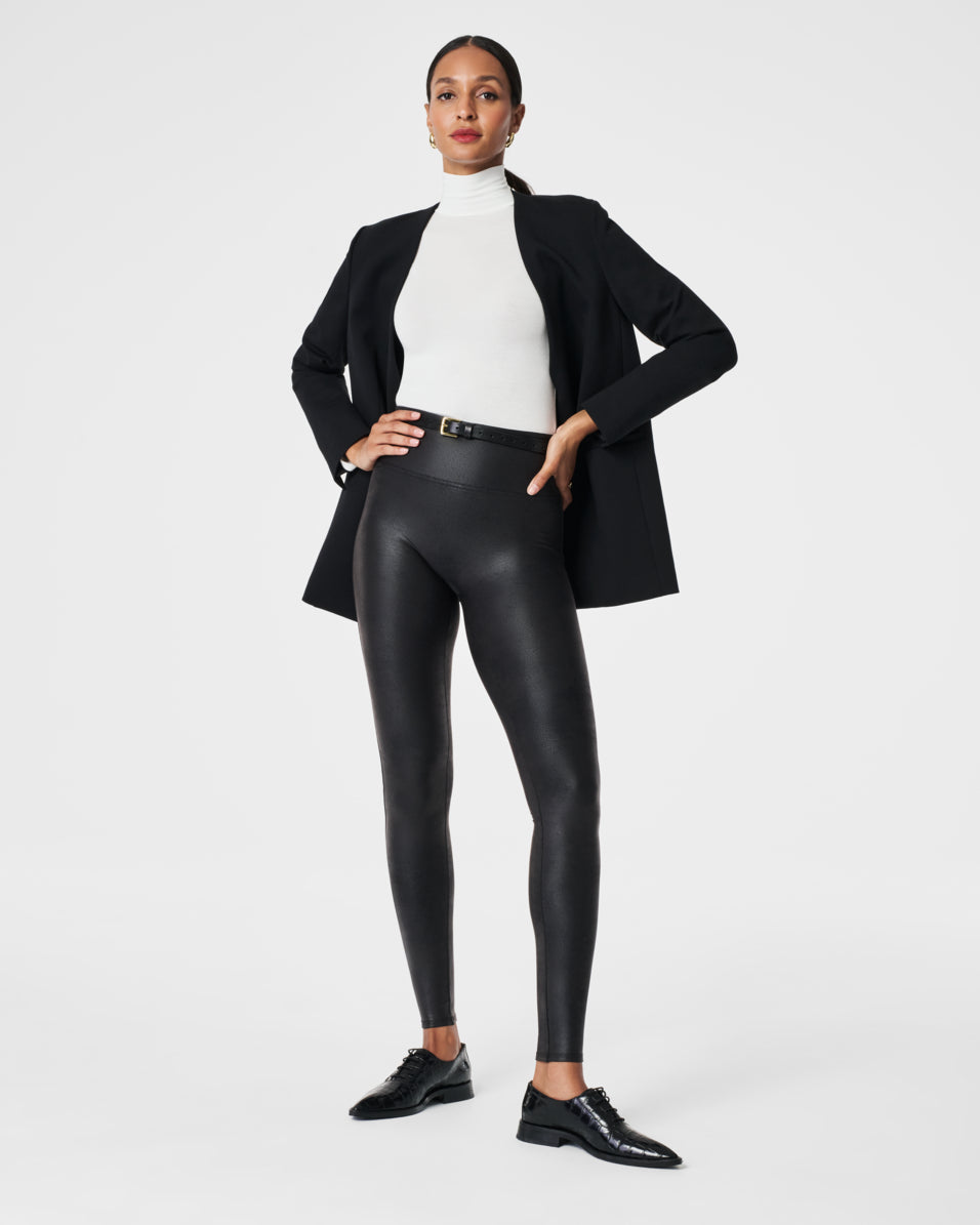 Spanx Faux Leather Leggings | Nuuly Thrift