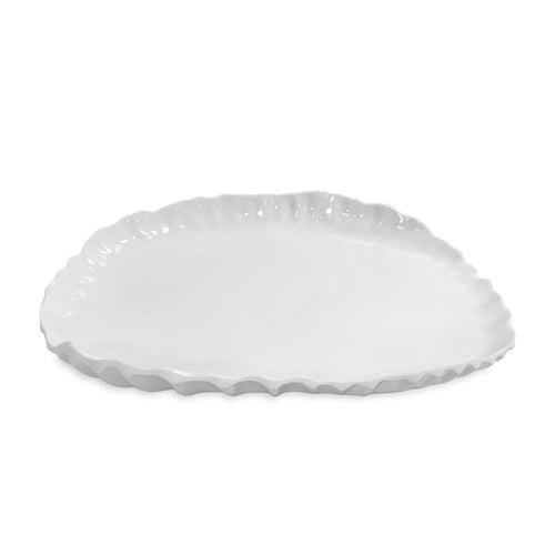 Vida Bloom Pinched Large Oval Platter