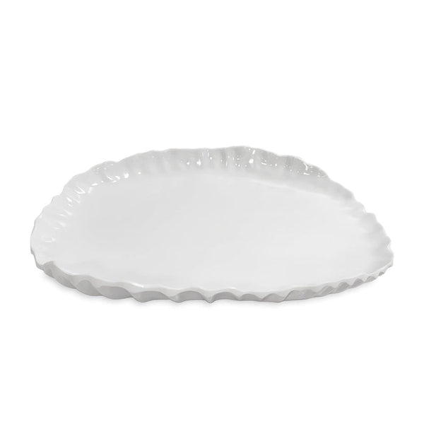 Vida Bloom Pinched Large Oval Platter