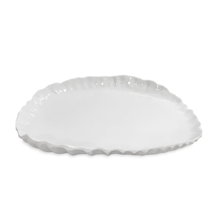 Vida Bloom Pinched Large Oval Platter