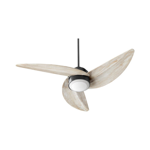 TRINITY LED MODERN CEILING FAN- WEATHERED OAK