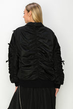 Judith Ribbon Bomber Jacket