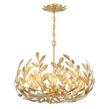 BROCHE 5 LIGHT CHANDELIER