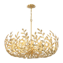 BROCHE 12 LIGHT CHANDELIER