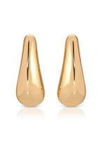 Raindrop Gold Earring