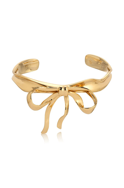 Bow Organica Gold Cuff Bracelet