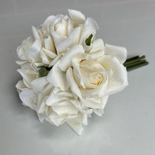 Adele Real Touch White Rose Bouquet