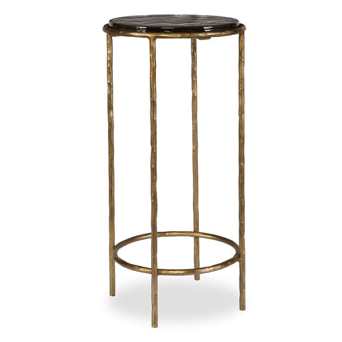 Antique Gold Accent Table