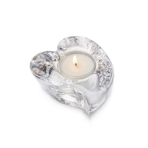 TWIST HEART TEALIGHT