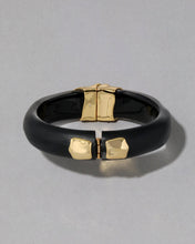 Black Molten Hinge Bracelet