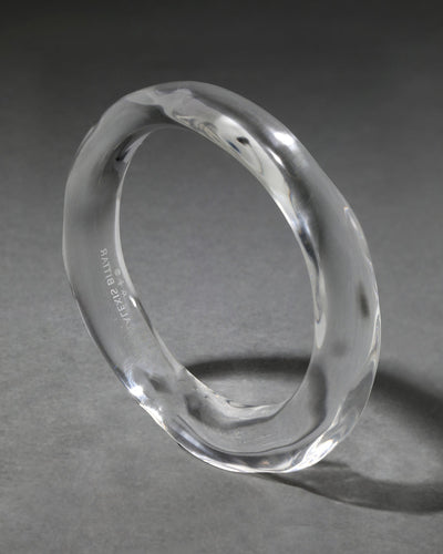 LIQUID LUCITE BANGLE-SMALL