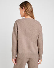 STASSI CABLE CREW SWEATER