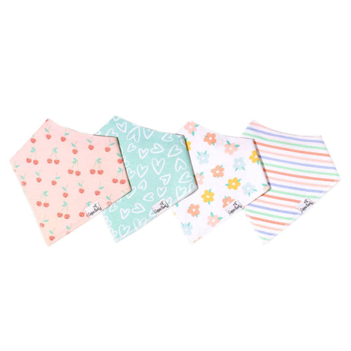 Cheery Bandana Bib Set 4PK