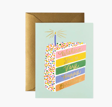 Cake Slice Birthday Card