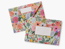 Garden Party Monogram Note Card- L