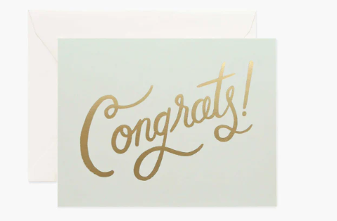 Timeless Congrats Card