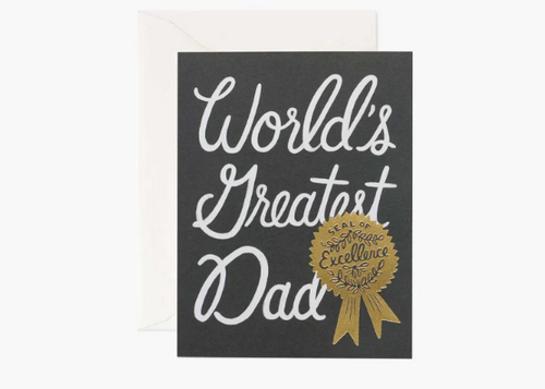 World's Greatest Dad Card