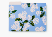 Hydrangea File Folder Set