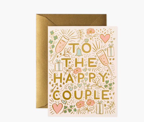 To The Happy Couple Wedding Card
