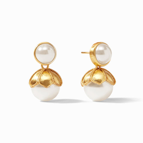 DELPHINE PEARL STATEMENT EARRING