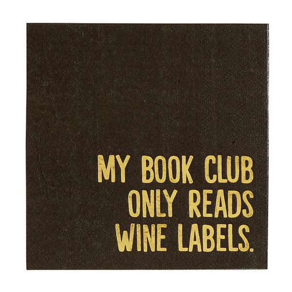 BOOK CLUB NAPKIN