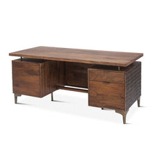 SANTA CRUZ 66" TWO TONED OFFICE DESK