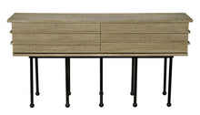 Oliver Console-Washed Walnut