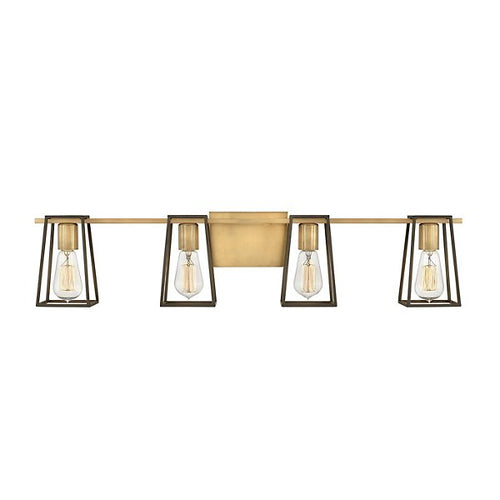 FILMORE 4 LIGHT VANITY - HERITAGE BRASS/OIL RUBBED BRONZE