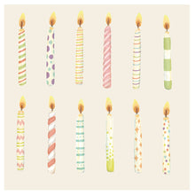 BIRTHDAY CANDLE COCKTAIL NAPKIN