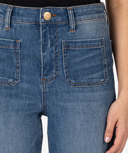 GOLDIE HIGH RISE SUPER FLARE PATCH POCKET JEAN