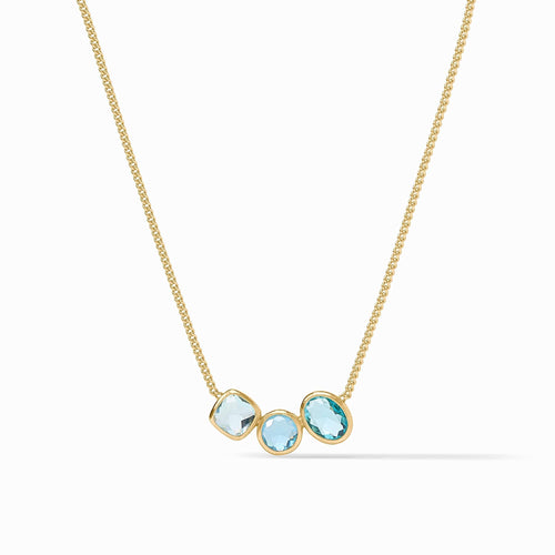 Kaleidoscope Delicate Necklace-Bahamian Blue