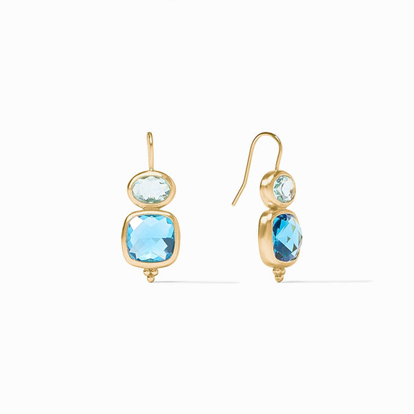 Kaleidoscope Earring-Bahamian Blue