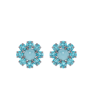 Fran Aqua Studs