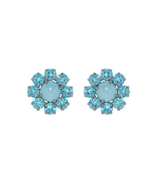 Fran Aqua Studs