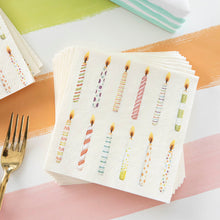 BIRTHDAY CANDLE COCKTAIL NAPKIN