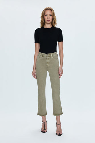 LENNON GREEN WILLOW CROPPED JEAN