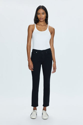 MADI NOIR HIGH RISE SLIM JEAN